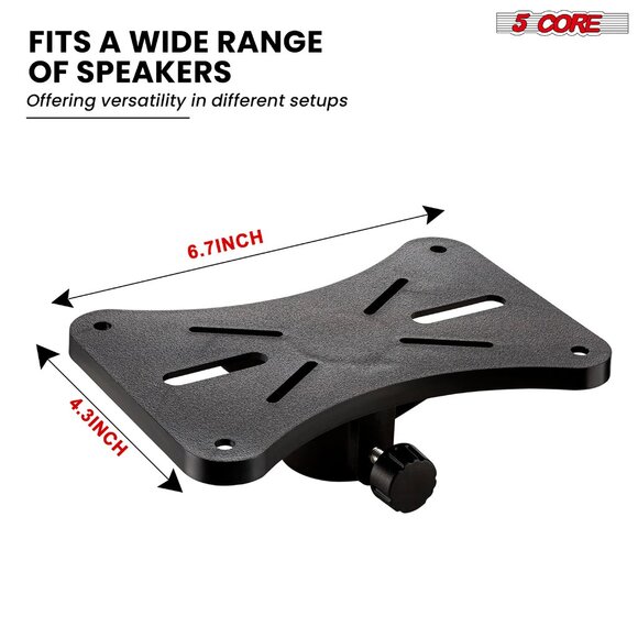 Speaker Stand Tripod Short Adjustable Monitor Stands SS HD 1PK SKY BLU 4FT - Picture 5 of 10